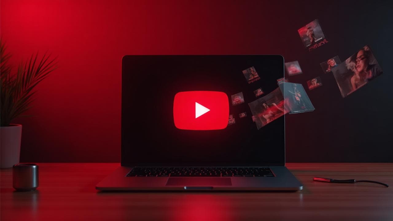 YouTube Thumbnail Generator Interface